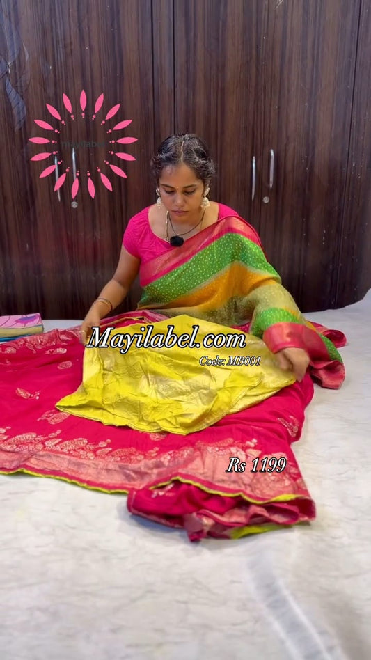 Semi Moonga Silk Saree
   Saree
   Budget Saree
   Nice Saree
   Gift for Mother Present for Mother
   Gift for mom Present for Mom
   Gift for Gf  Present for Gf