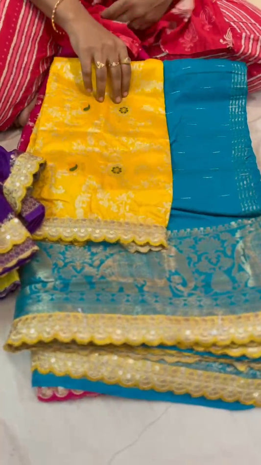 Moonga Silk Saree