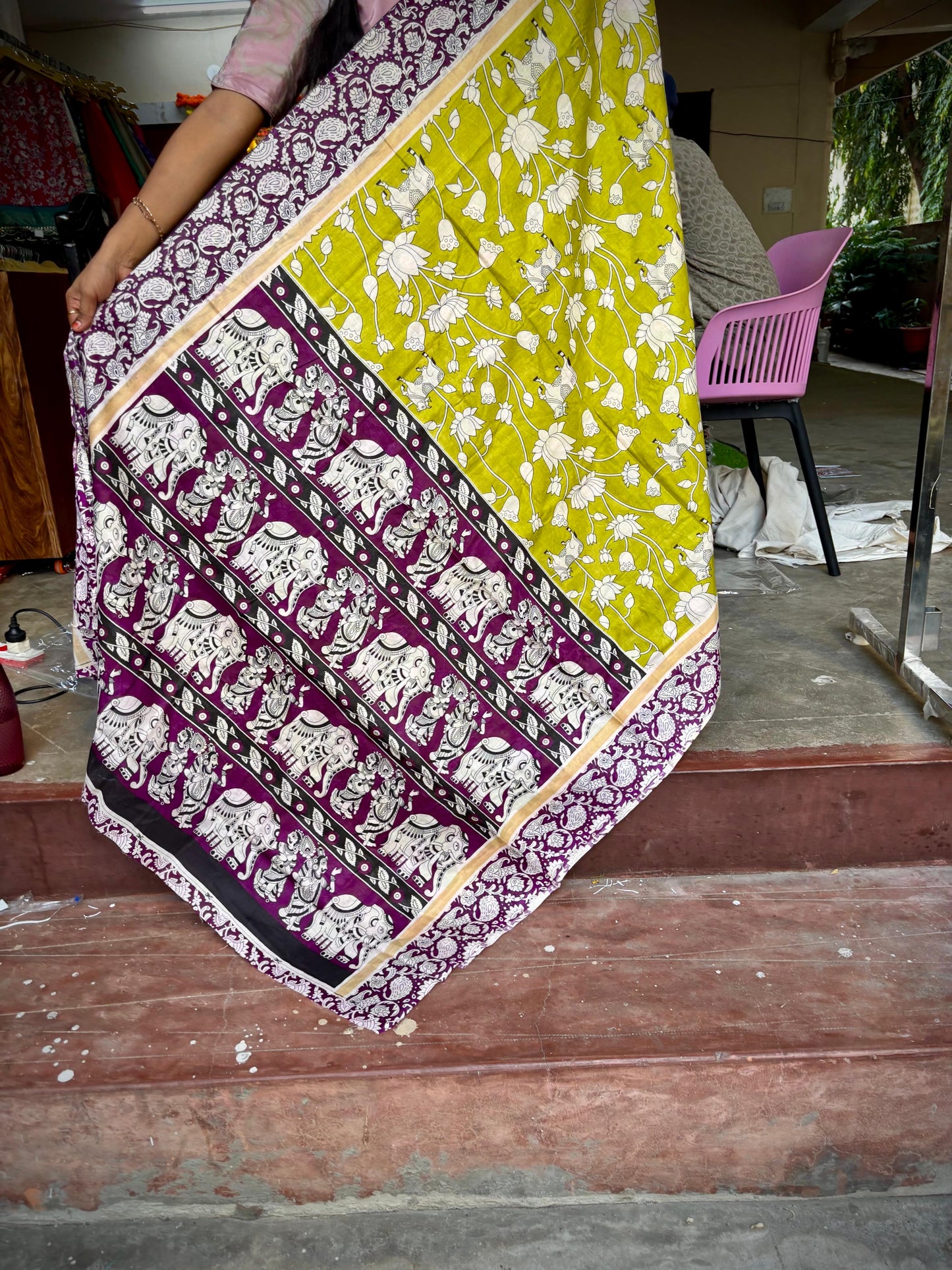 Mulmul Cotton Saree
