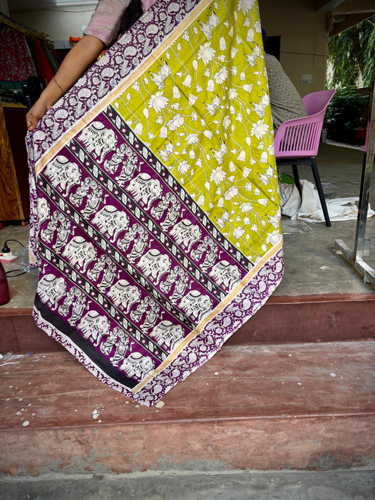 Mulmul Cotton Saree