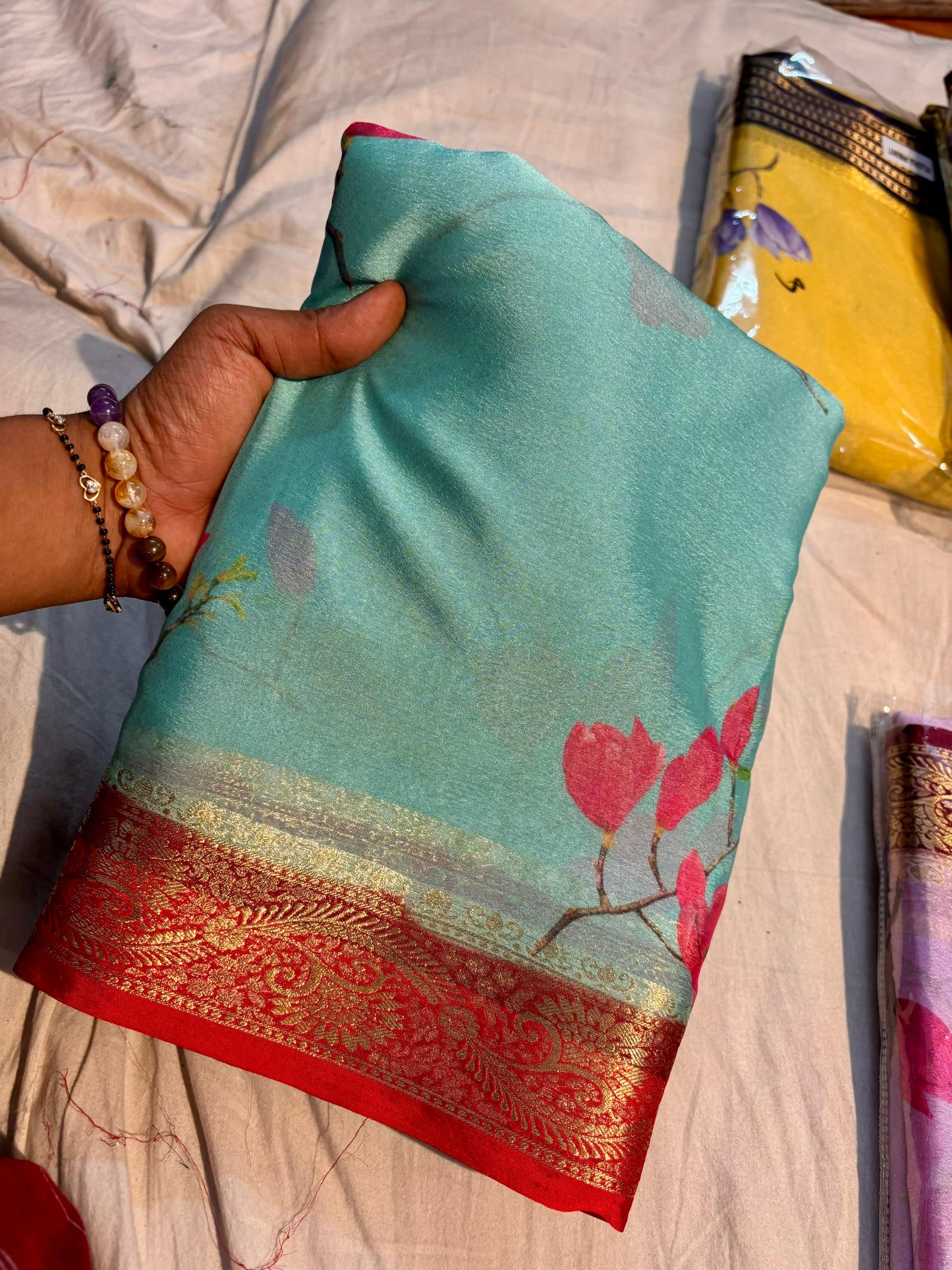 Mysore Crape Silk Saree