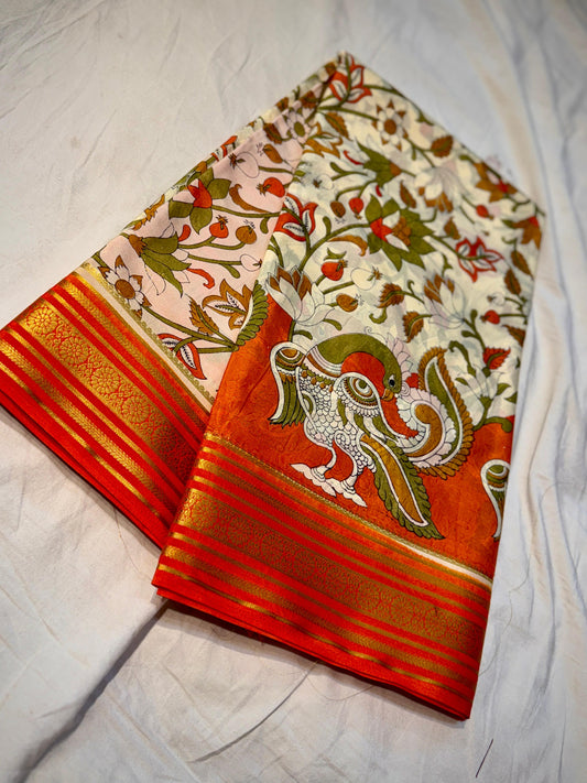Mysore Crape Silk Saree