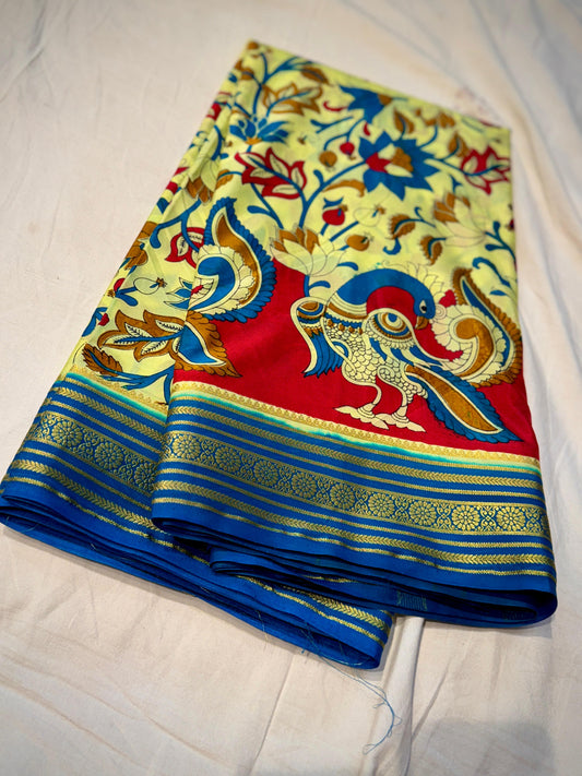Mysore Crape Silk Saree