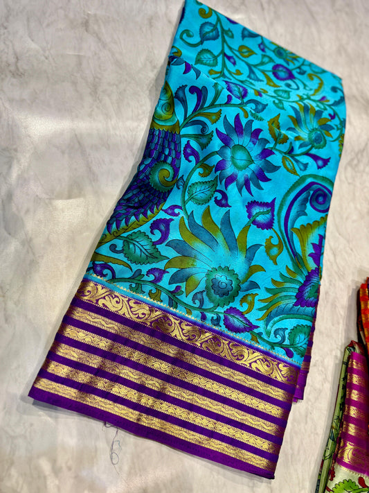 Mysore Crepe Silk Saree