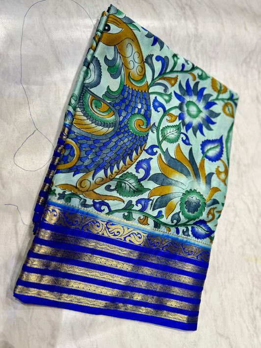 Mysore Crepe Silk Saree