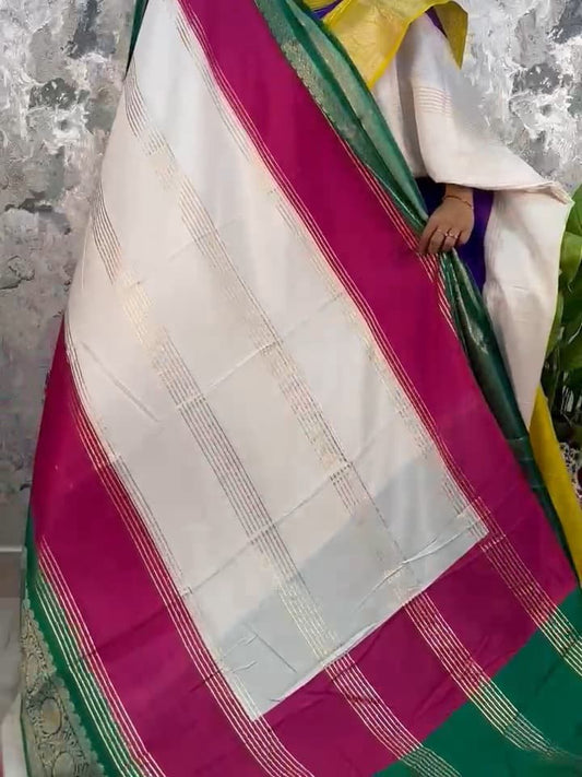 Mysore Crepe Silk Saree