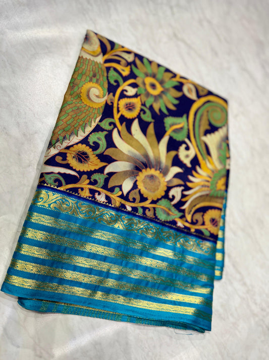 Mysore Crepe Silk Saree