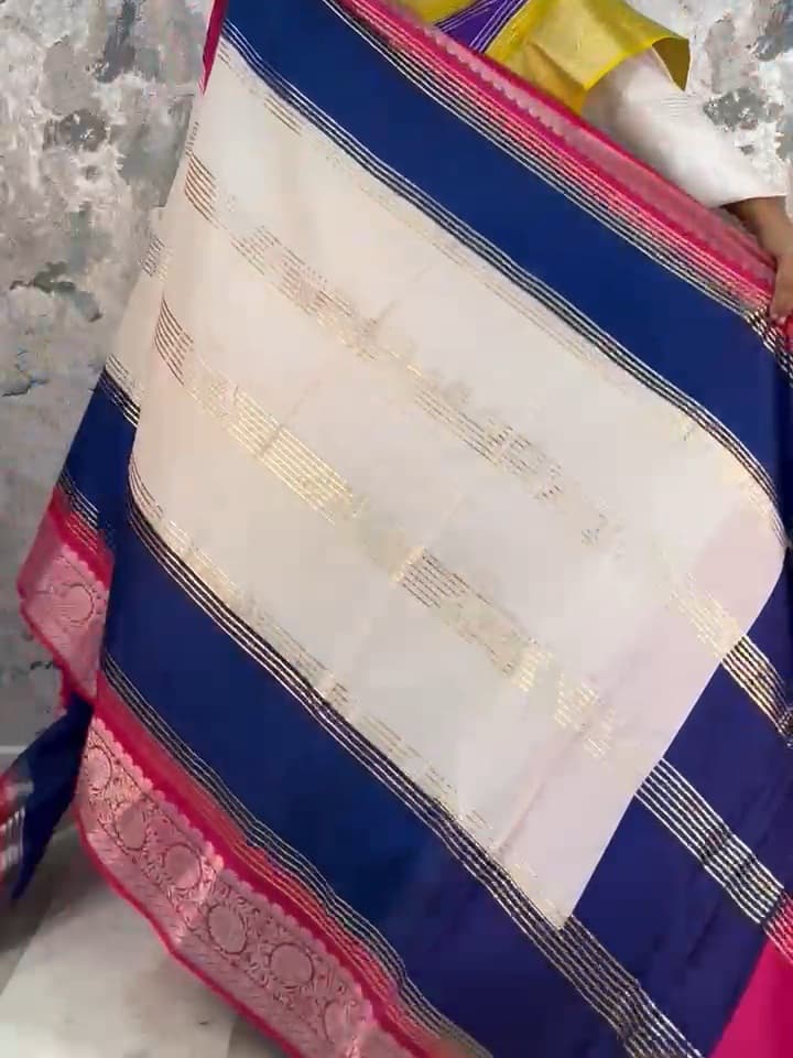 Mysore Crepe Silk Saree