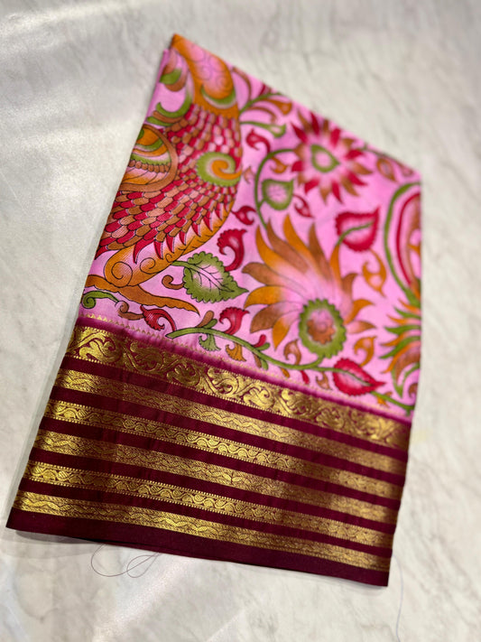 Mysore Crepe Silk Saree