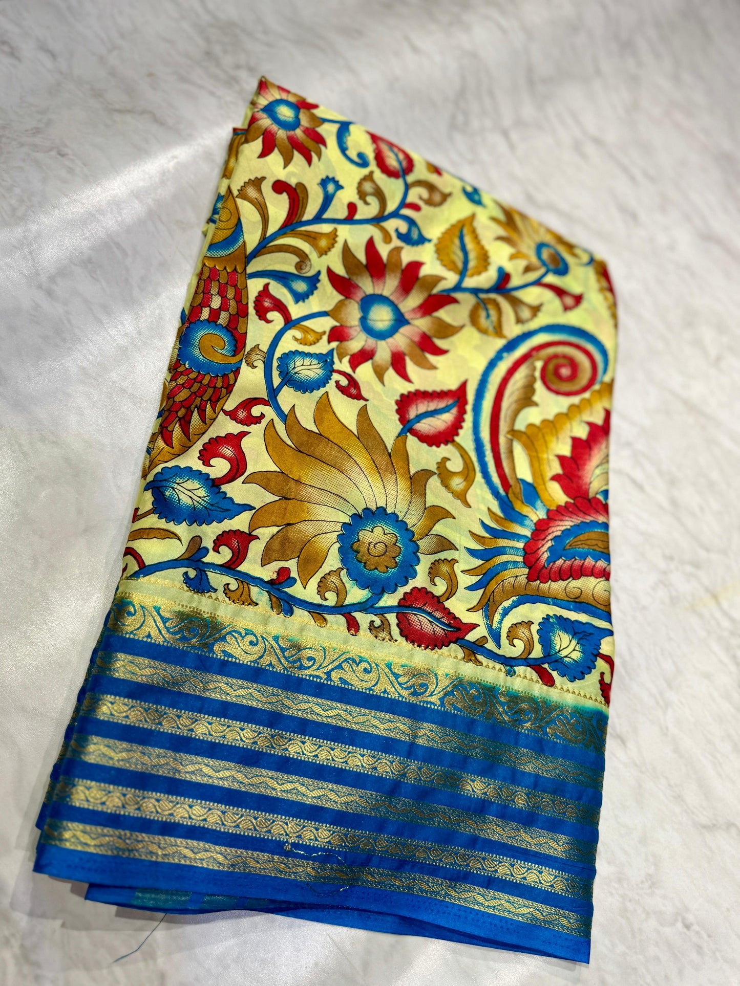 Mysore Crepe Silk Saree