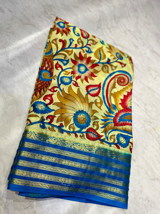 Mysore Crepe Silk Saree