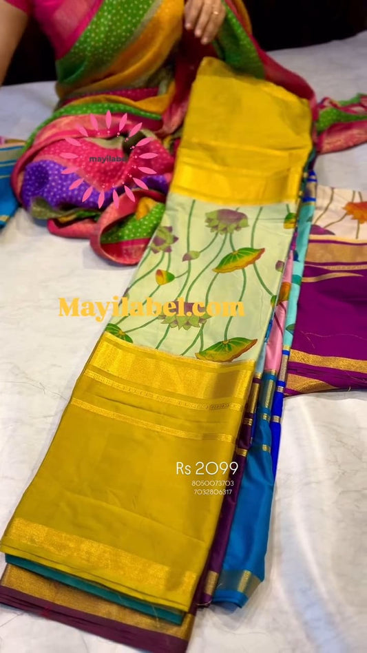 
   Mysore Crepe Silk Saree
   Saree
   Budget Saree
   Nice Saree
   Gift for Mother Present for Mother
   Gift for mom Present for Mom
   Gift for Gf  Present for Gf