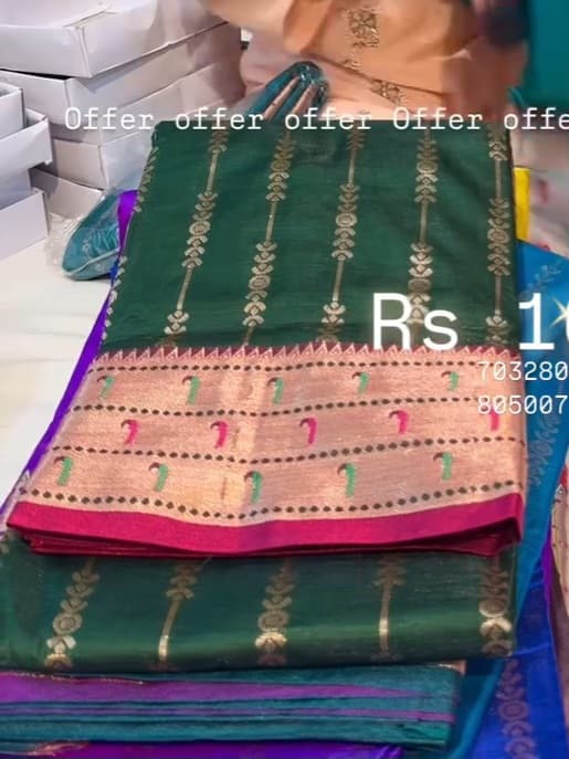 Narayanpet Silk Saree
Saree
Budget Saree
Nice Saree
Gift for Mother Present for Mother
Gift for mom Present for Mom
Gift for Gf  Present for Gf