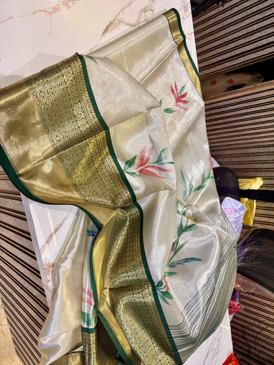 One Gram Tissue Saree