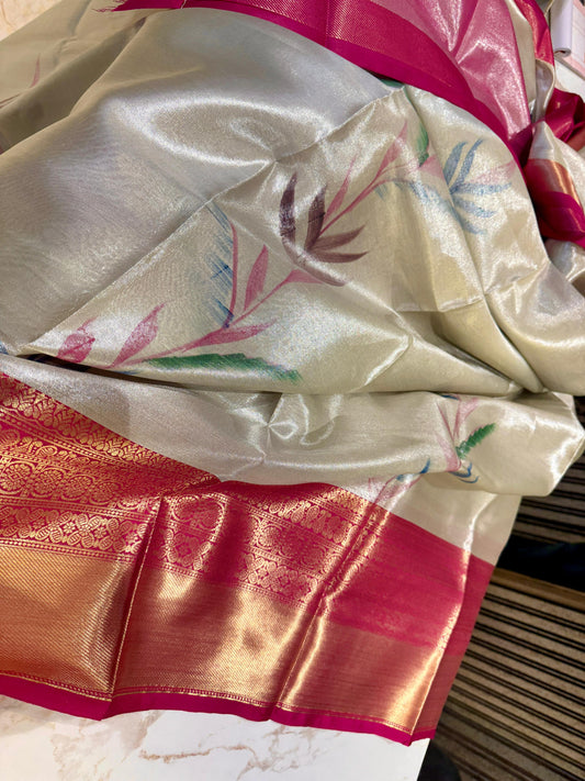 One Gram Tissue Saree