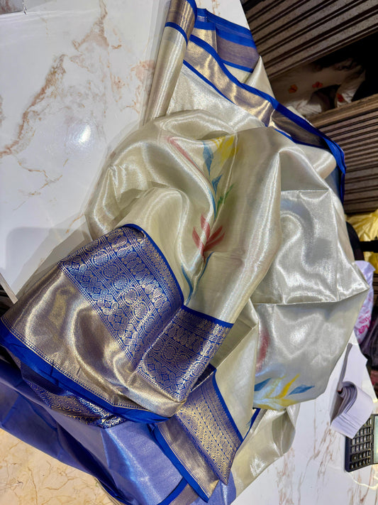 One Gram Tissue Saree