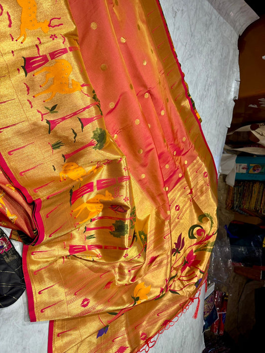 Paithani Pattu Saree