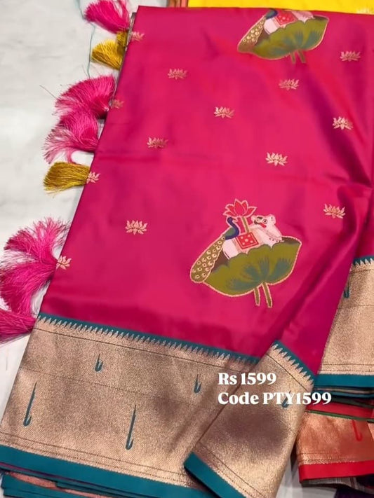 Paithani Pattu Saree