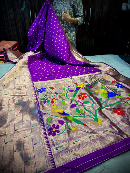 Paithani Pattu Saree
