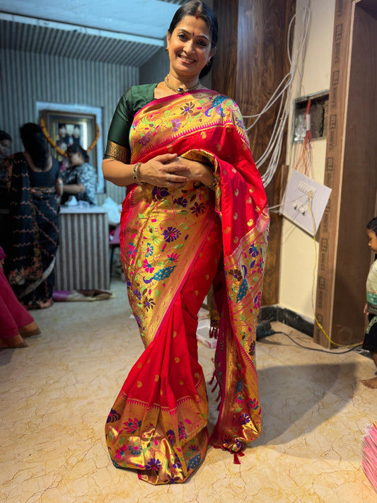 Paithani Pattu Saree