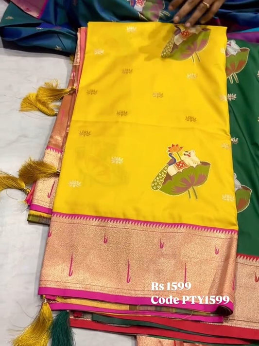 Paithani Pattu Saree