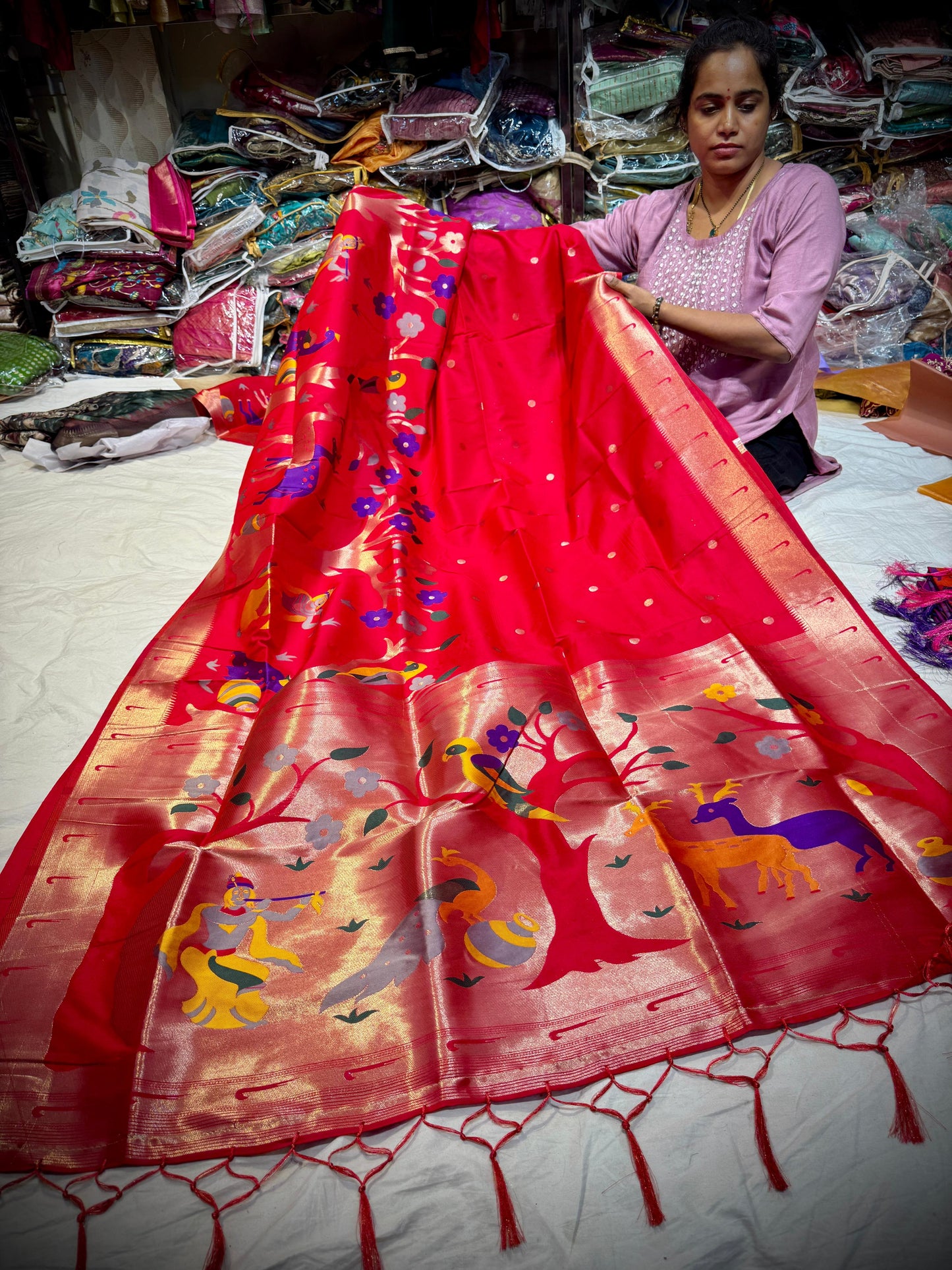 Paithani Pattu Saree