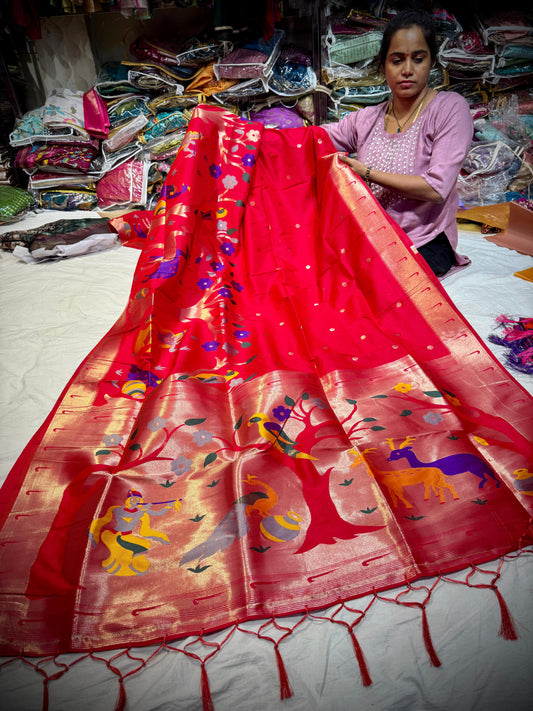 Paithani Pattu Saree