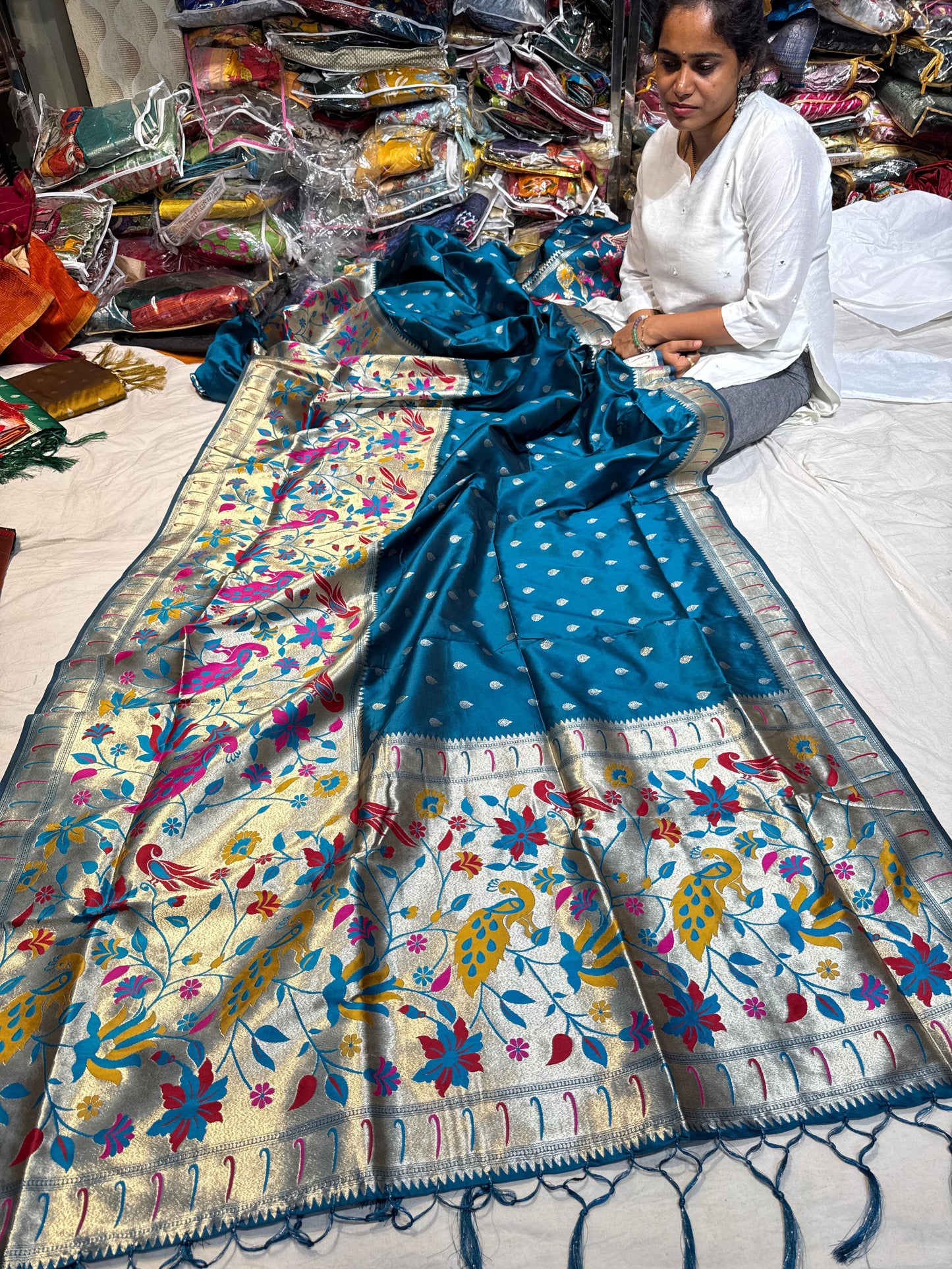 Paithani Pattu Saree