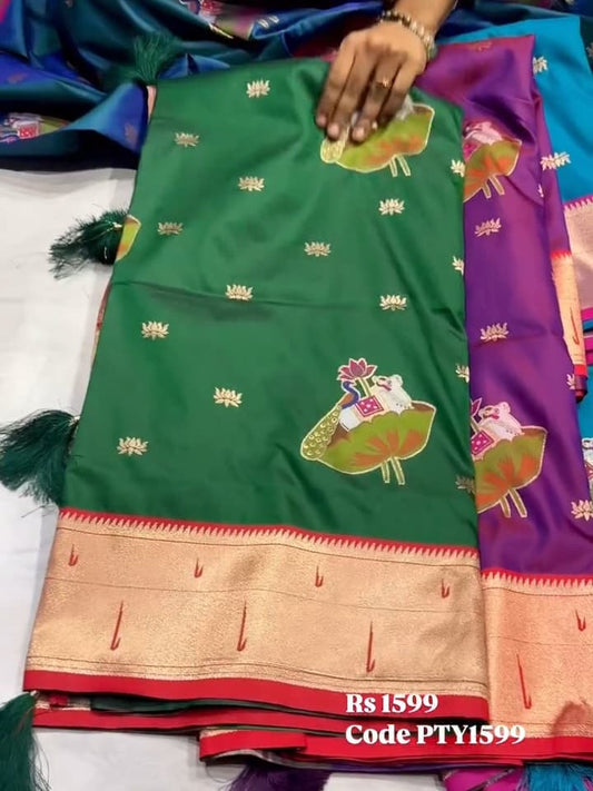 Paithani Pattu Saree