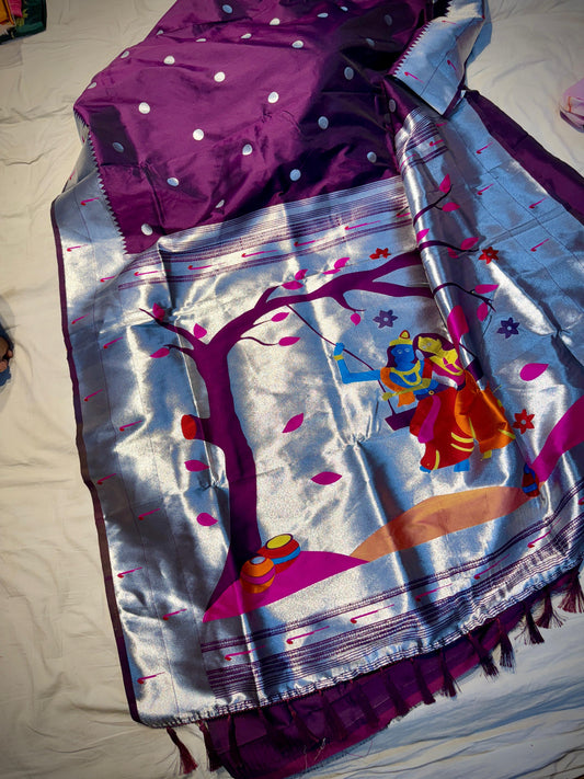 Paithani Pattu Saree