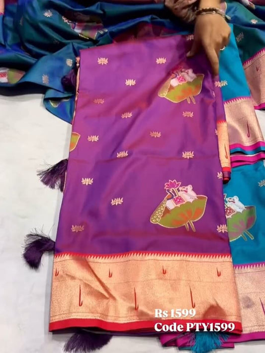 Paithani Pattu Saree