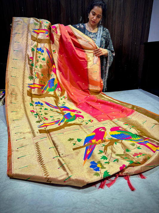 Paithani Pattu Saree