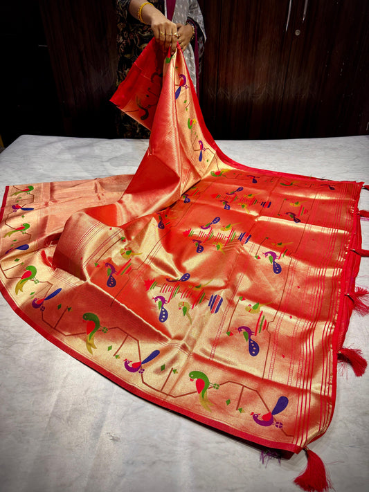 Paithani Pattu Saree