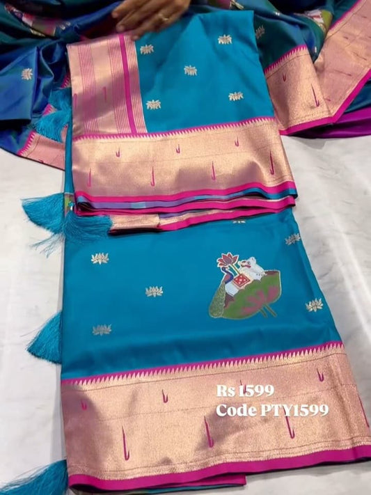 Paithani Pattu Saree