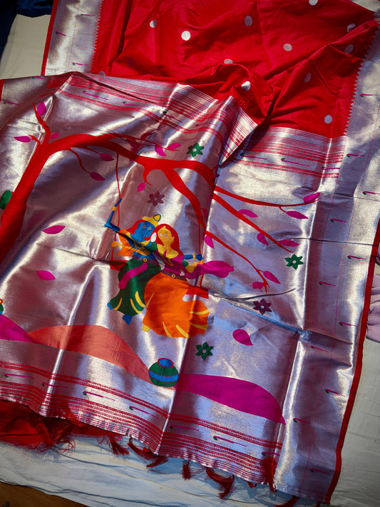 Paithani Pattu Saree
