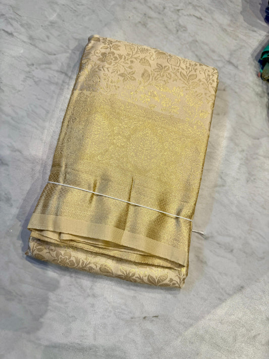 Pastel Pattu Saree