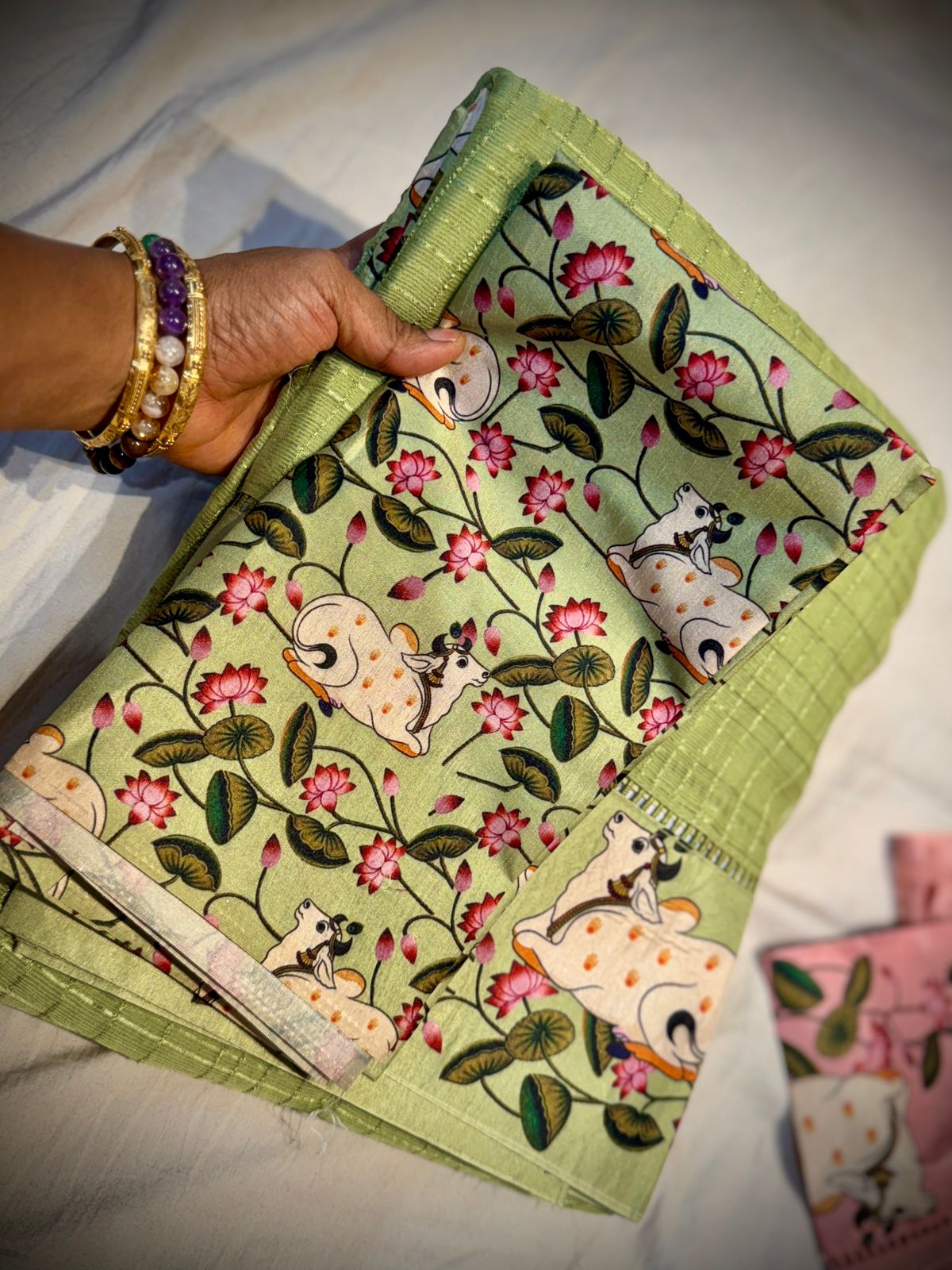 Pichwai Designer Saree