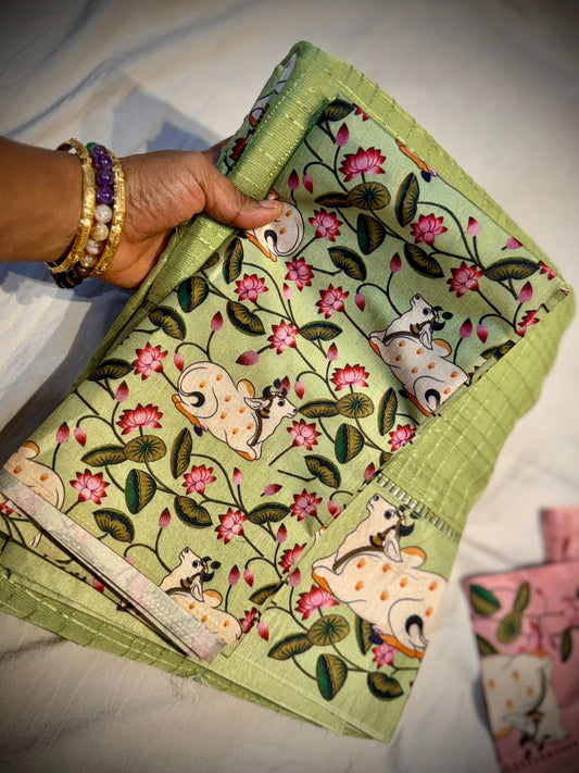 Pichwai Designer Saree