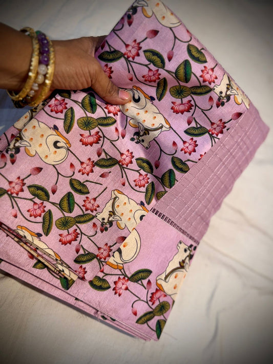 Pichwai Designer Saree