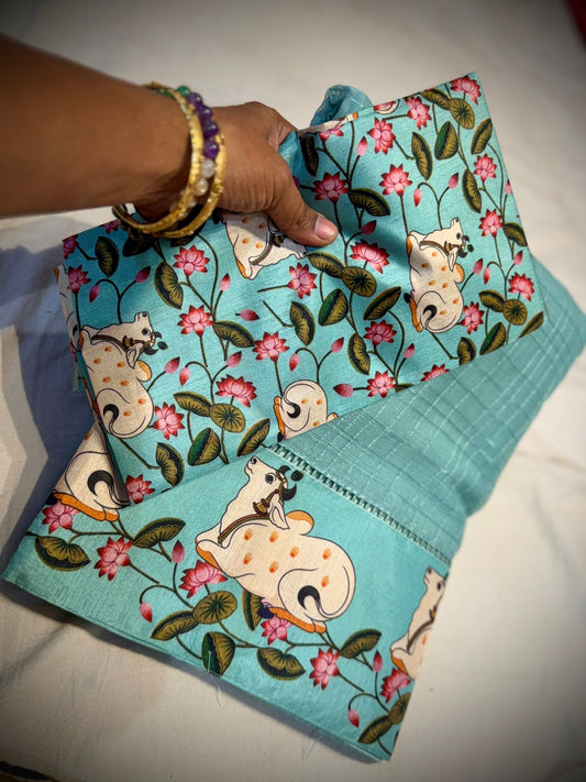 Pichwai Designer Saree