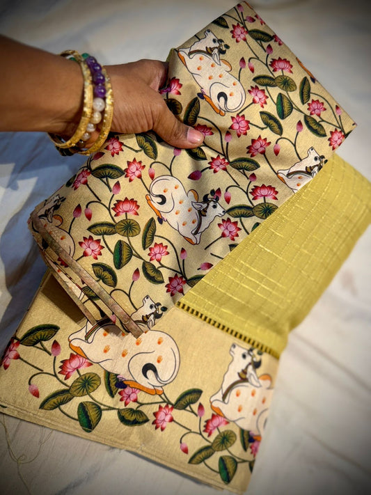 Pichwai Designer Saree