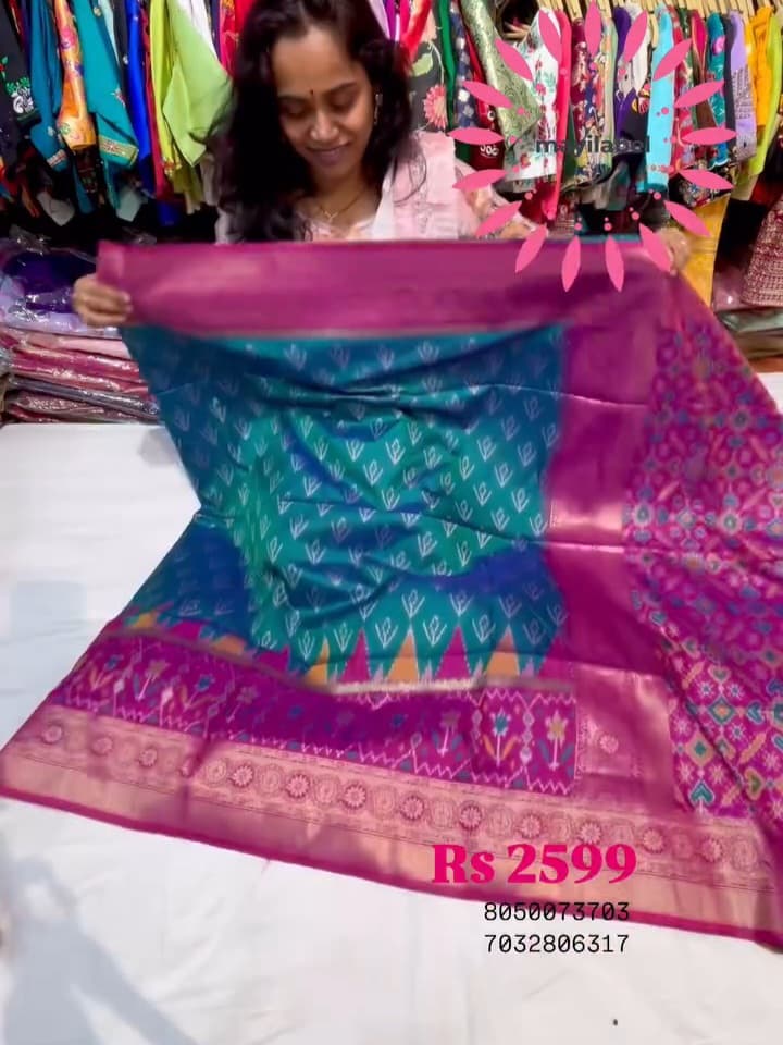 Pochampally Pattu Saree
Saree
Budget Saree
Nice Saree
Gift for Mother Present for Mother
Gift for mom Present for Mom
Gift for Gf  Present for Gf
