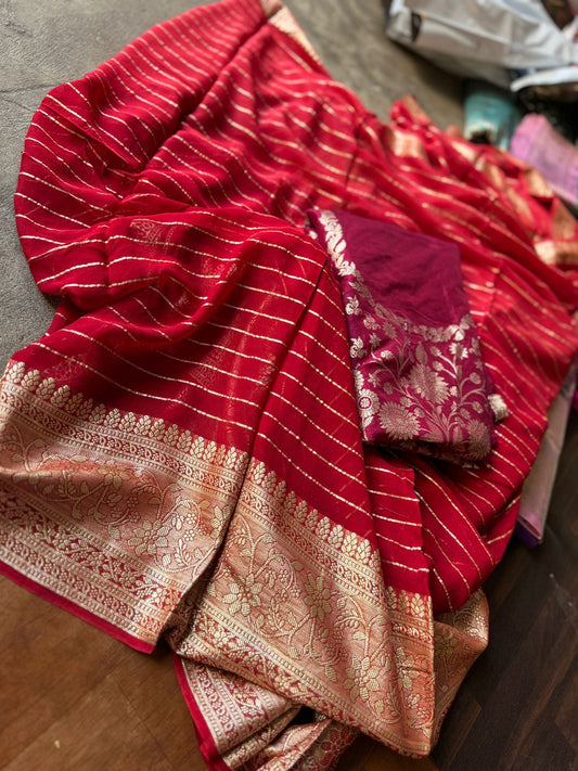Pure Chiffon Saree