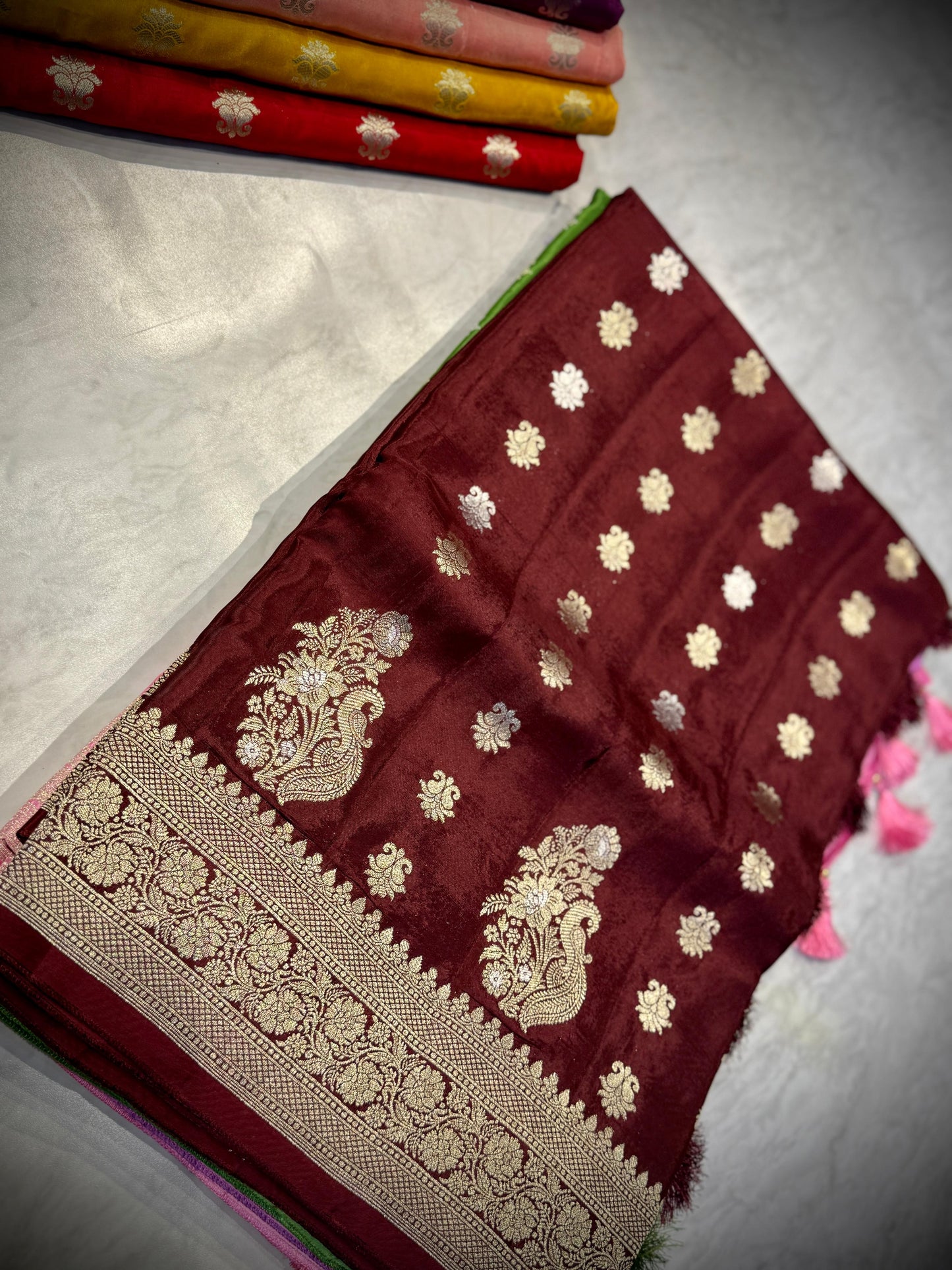 Raw Mango Silk Saree