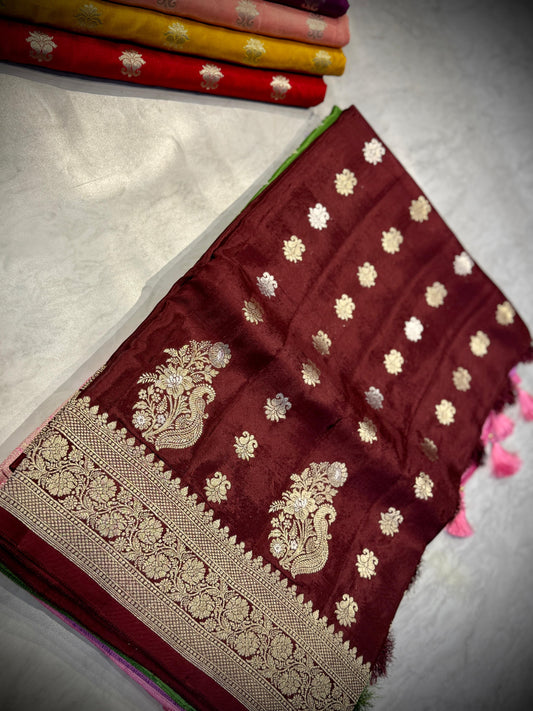 Raw Mango Silk Saree