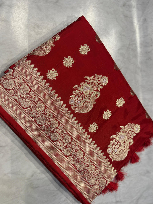 Raw Mango Silk Saree