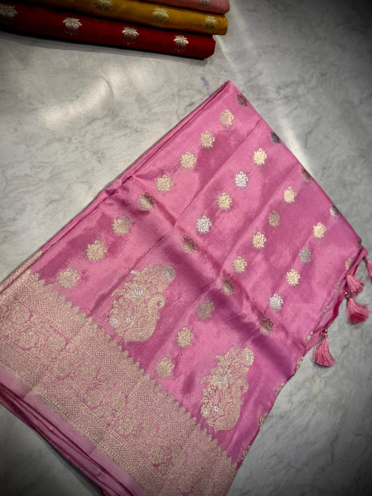 Raw Mango Silk Saree