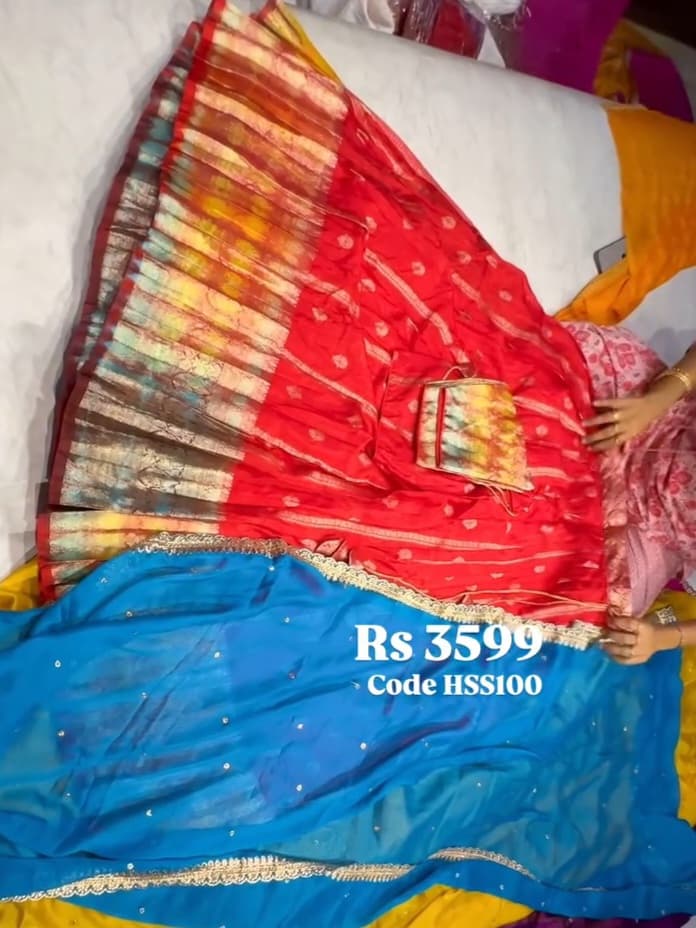 Ready To Wear 3 Piece Lehenga Set