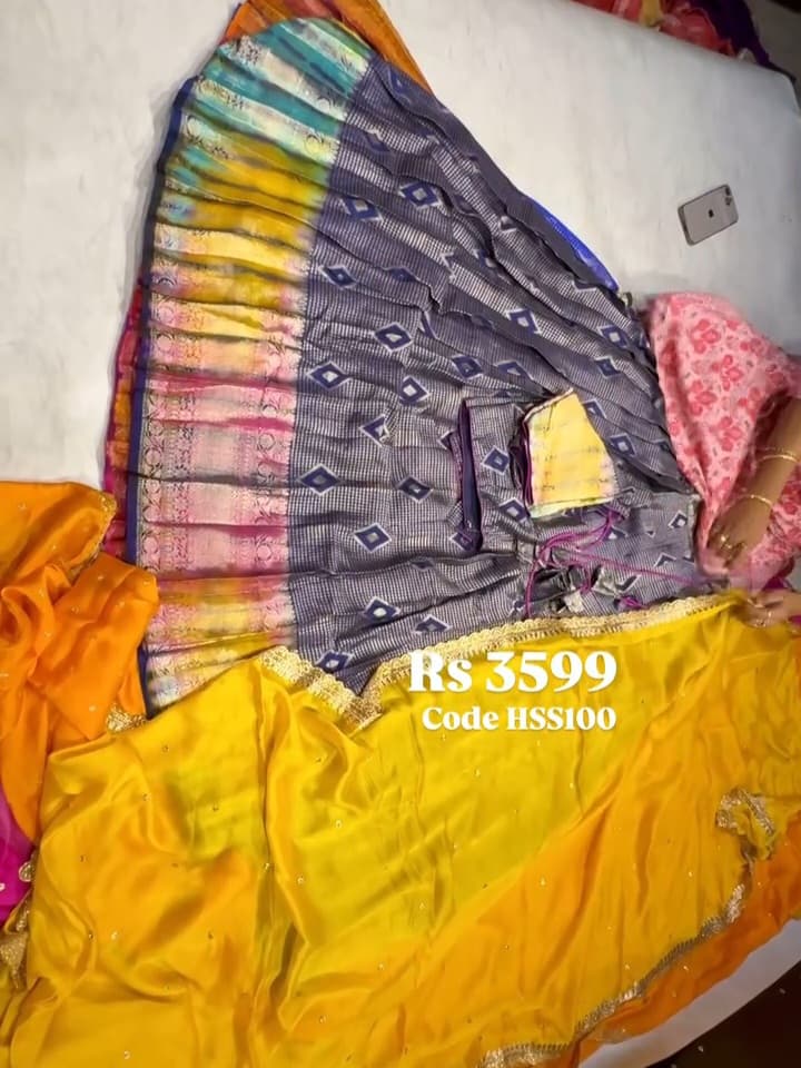 Ready To Wear 3 Piece Lehenga Set
