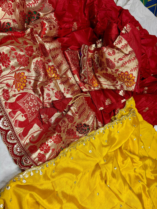 Ready To Wear Banarasi Pattu Lehenga